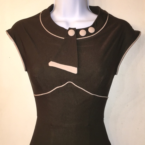 Stop Staring 30’s Bombshell Hot Cadet Dress - Picture 4 of 10